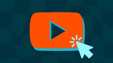 Youtube logo in oranje