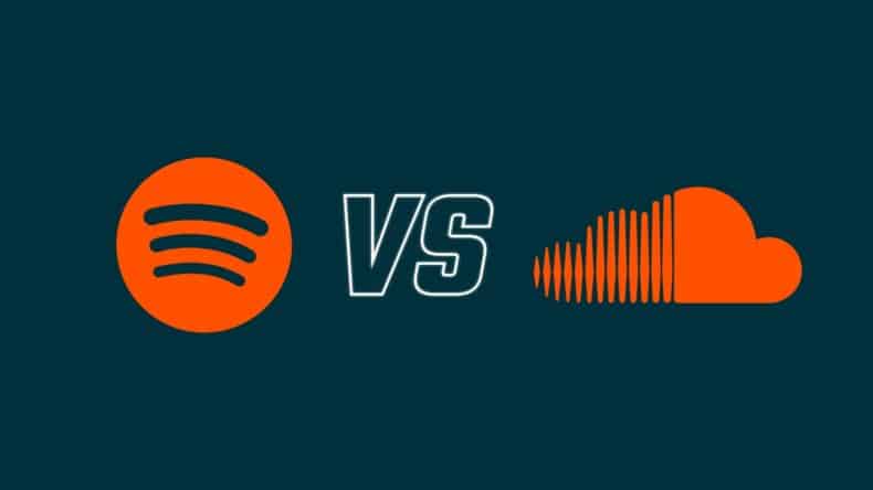 Spotify versus Soundcloud