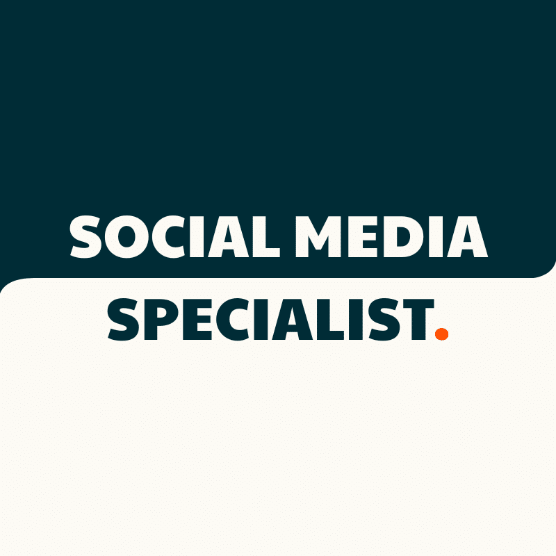 Social media specialist vacature illustratie