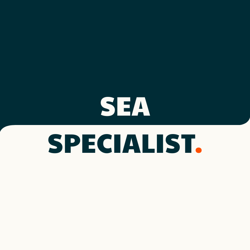 SEA specialist vacature illustratie