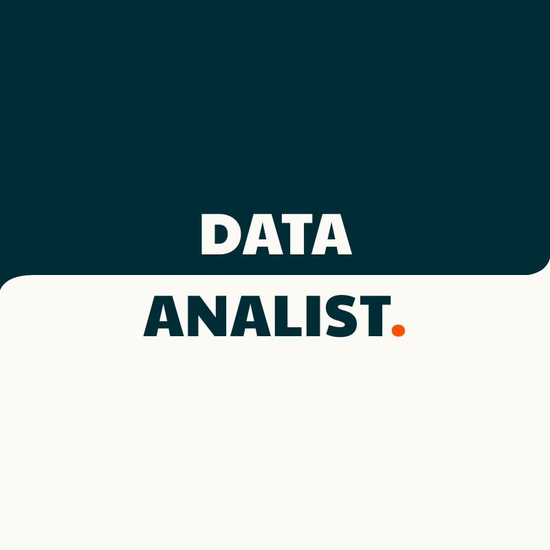 Data analist vacature illustratie